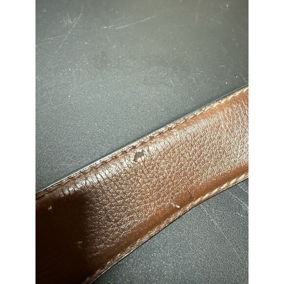 Dickies Men's Brown Leather Belt Size 38 - Picture 6 of 7